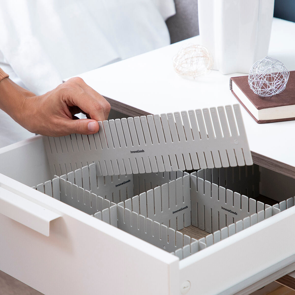 Organisateur de Tiroir Cuisine Extensible - Rangement Professionnel